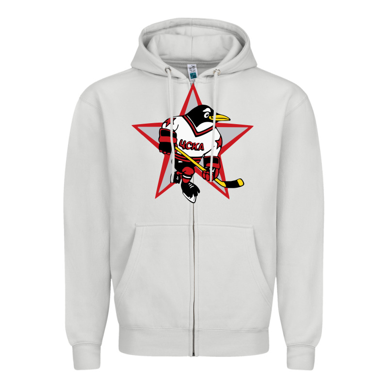 Red Penguin 1990's Russian Zipper Hoodie by linhVisuals | Teevron