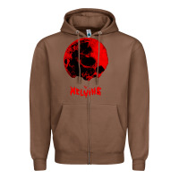 Chestnut Melvins Zipper Hoodie - linhVisuals