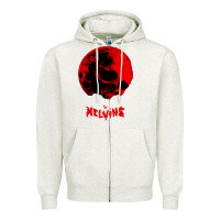 Oatmeal Heather Melvins Zipper Hoodie - linhVisuals