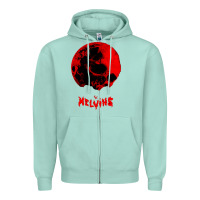 Seafoam Melvins Zipper Hoodie - linhVisuals
