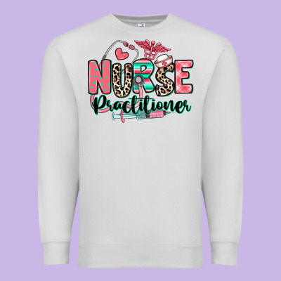 Nurse Practitioner Premium Sweatshirt Designed By Ranaportraitstore