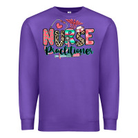 Purple nurse practitioner Premium Sweatshirt - RanaPortraitStore