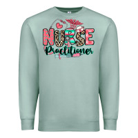 Seafoam nurse practitioner Premium Sweatshirt - RanaPortraitStore