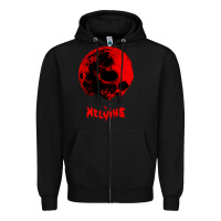 Black Melvins Zipper Hoodie - linhVisuals