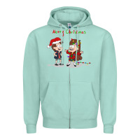 Seafoam gravity falls merry christmas amino Zipper Hoodie - linhVisuals