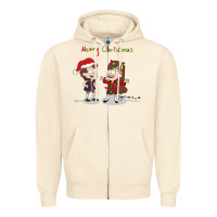 Sandshell gravity falls merry christmas amino Zipper Hoodie - linhVisuals