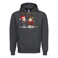 Smoke gravity falls merry christmas amino Zipper Hoodie - linhVisuals