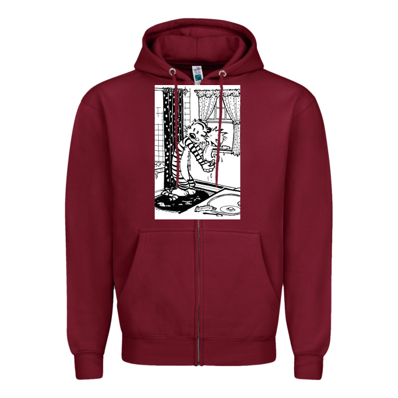 Calvin Zipper Hoodie by linhVisuals | Teevron