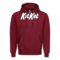 Kitkat Vintage Zipper Hoodie | Teevron