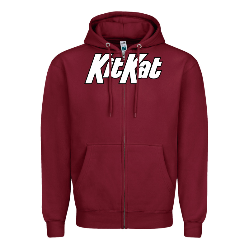 Kitkat Vintage Zipper Hoodie by linhVisuals | Teevron