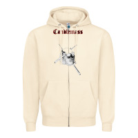 Sandshell candlemass Zipper Hoodie - linhVisuals