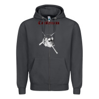 Smoke candlemass Zipper Hoodie - linhVisuals