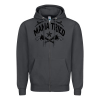 Smoke mama tried guns Zipper Hoodie - linhVisuals