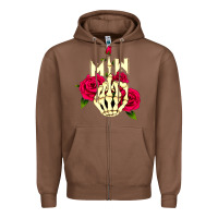 Chestnut motionless in white Zipper Hoodie - linhVisuals