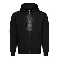 Black don't blink   doctor who Zipper Hoodie - linhVisuals