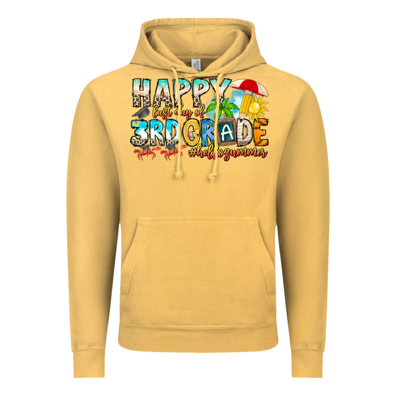 Name Farewell 3rd Grade  Hello Summer Vintage Hoodie by CowhideDigitalArt | Teevron