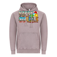 Vintage Zinc name farewell 3rd grade  hello summer Vintage Hoodie - CowhideDigitalArt