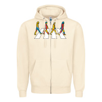 Sandshell beatl Zipper Hoodie - linhVisuals