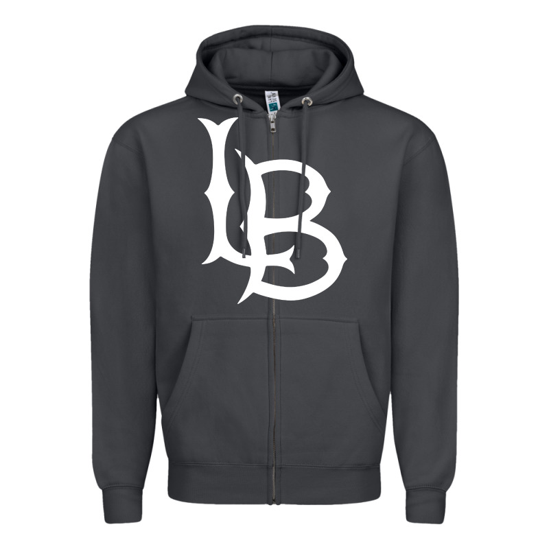 Long Beach State Athletics Zipper Hoodie by linhVisuals | Teevron