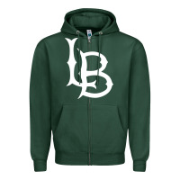 Sports Green long beach state athletics Zipper Hoodie - linhVisuals