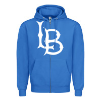 True Royal long beach state athletics Zipper Hoodie - linhVisuals