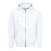 White long beach state athletics Zipper Hoodie - linhVisuals