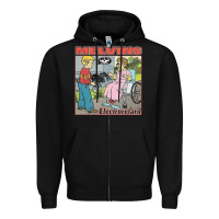 Black MELVINS Zipper Hoodie - linhVisuals