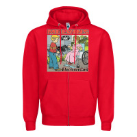 Red MELVINS Zipper Hoodie - linhVisuals