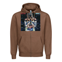 Chestnut Juice shy Zipper Hoodie - linhVisuals