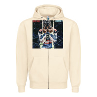 Sandshell Juice shy Zipper Hoodie - linhVisuals