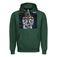 Sports Green Juice shy Zipper Hoodie - linhVisuals