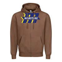 Chestnut massachusetts maritime academy Zipper Hoodie - linhVisuals