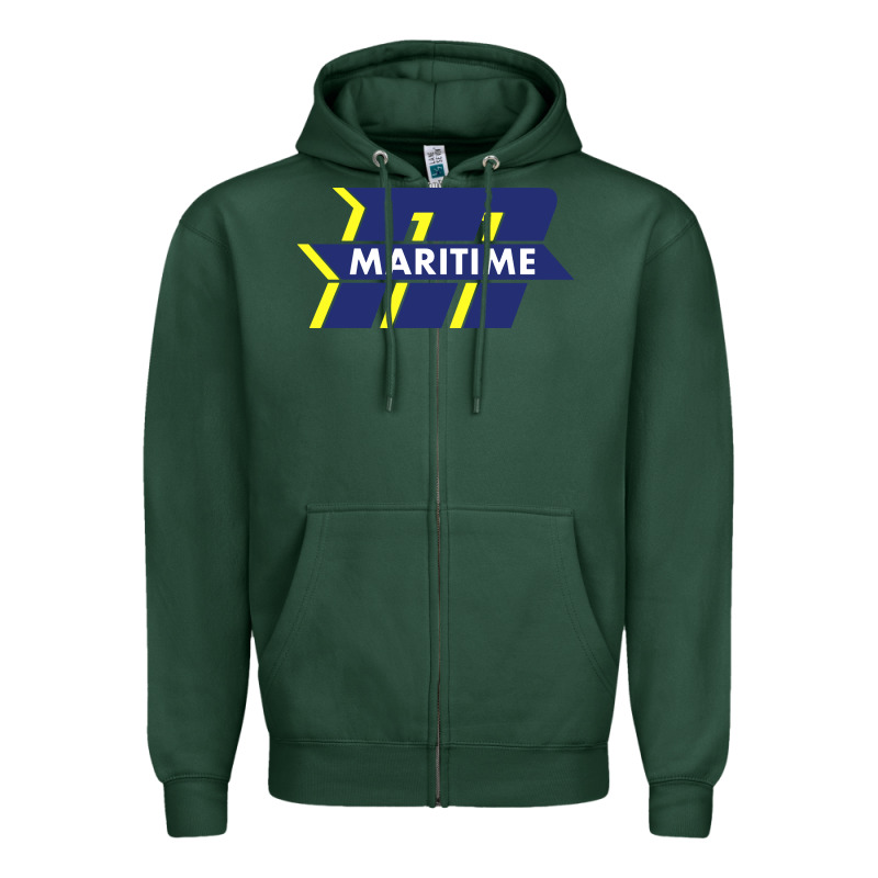 Massachusetts Maritime Academy Zipper Hoodie by linhVisuals | Teevron