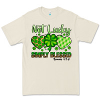 Bone St. Patrick's Not lucky simply blessed Premium Tee - OliviaCreatesArt