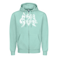 Seafoam nasty savage 85 thrash metal Zipper Hoodie - linhVisuals