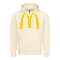 Sandshell donalds food Zipper Hoodie - linhVisuals