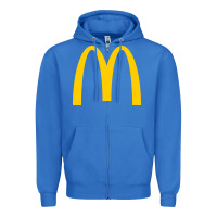 True Royal donalds food Zipper Hoodie - linhVisuals