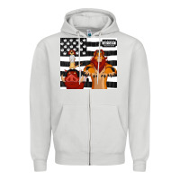 Dove Grey hakonia matatonia   simba Zipper Hoodie - linhVisuals