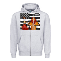 Heather Grey hakonia matatonia   simba Zipper Hoodie - linhVisuals