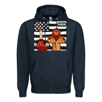 Navy hakonia matatonia   simba Zipper Hoodie - linhVisuals