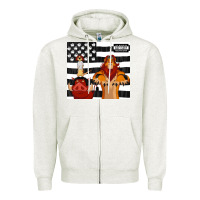 Oatmeal Heather hakonia matatonia   simba Zipper Hoodie - linhVisuals