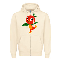 Sandshell orange bird Zipper Hoodie - linhVisuals