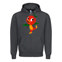 Smoke orange bird Zipper Hoodie - linhVisuals
