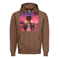 Chestnut Juice pink Zipper Hoodie - linhVisuals
