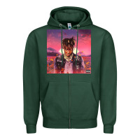 Sports Green Juice pink Zipper Hoodie - linhVisuals