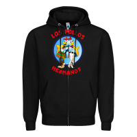 Black los pollos hermanos movie Zipper Hoodie - linhVisuals