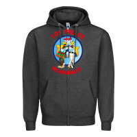 Charcoal Heather los pollos hermanos movie Zipper Hoodie - linhVisuals