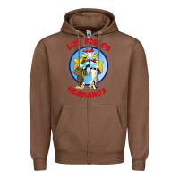 Chestnut los pollos hermanos movie Zipper Hoodie - linhVisuals