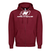 Burgundy boats vintage Zipper Hoodie - linhVisuals