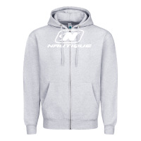 Heather Grey boats vintage Zipper Hoodie - linhVisuals